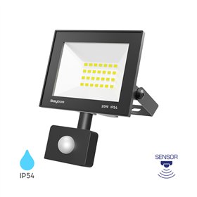 BRY-FLOOD-CF-20W-BLC-6500K-SNS-IP54-LED FLOODLIGHT