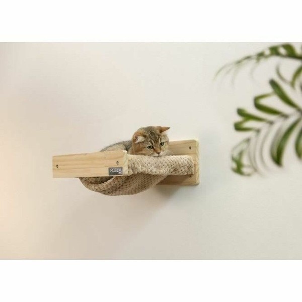 Cat Bed Kerbl TIMBER Beige
