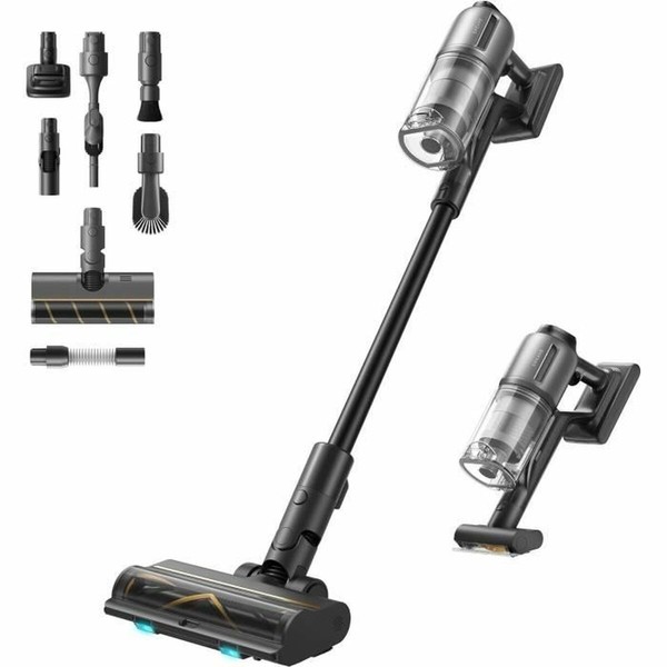 Dreame Bezvadu putekļu sūcējs Z30 850 W 0,6 L HEPA filtrs melns