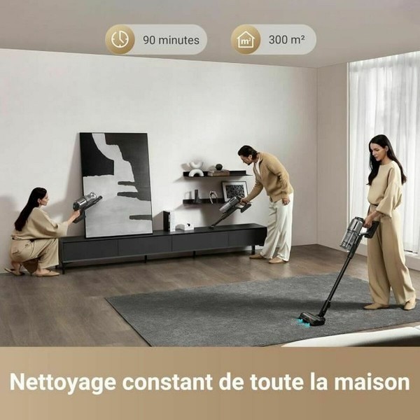 Dreame Cordless Stick Vacuum Z30 850W 0.6L HEPA Filter Black