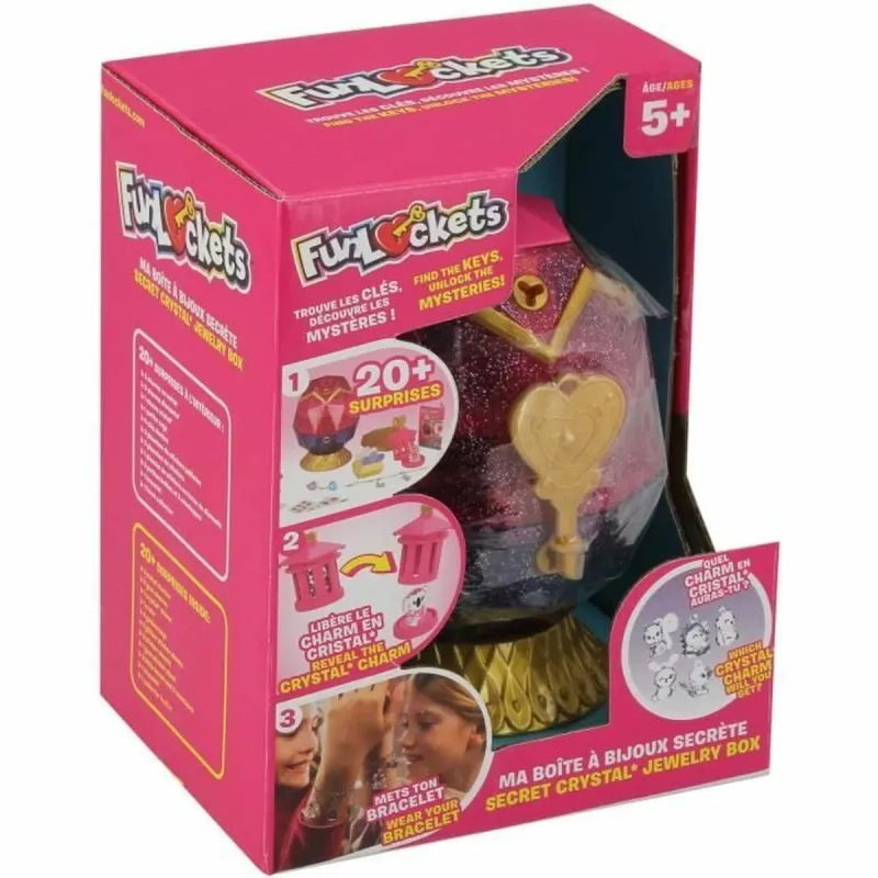 Шкатулка Funlockets Разноцветный Пластик