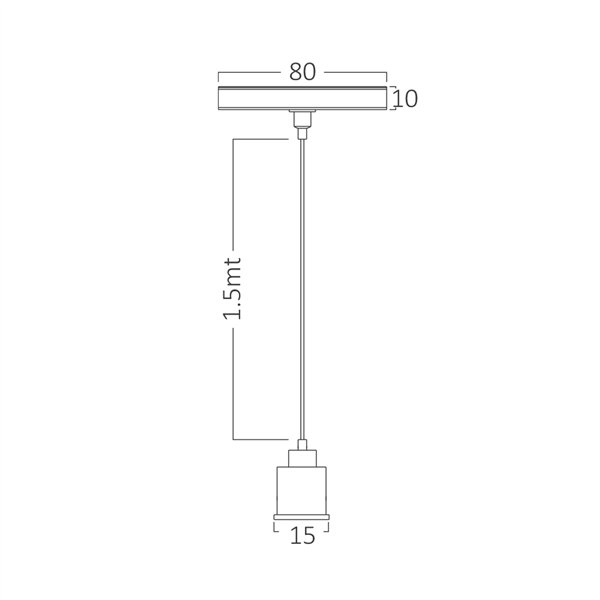 BRY-M20A-SR01-BLC-MAG.PENDANT PART