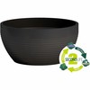 Plant pot Garden ID Black 25 x 12 cm