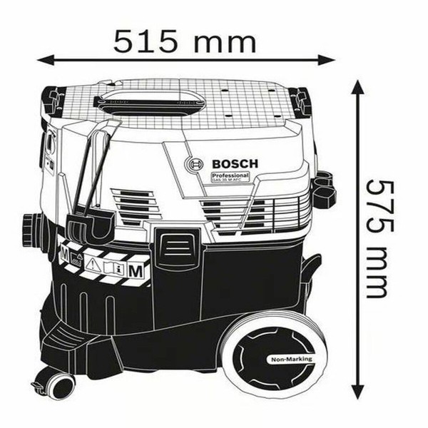 Пылесос для влажной и сухой уборки BOSCH GAS 35 M AFC 35 L