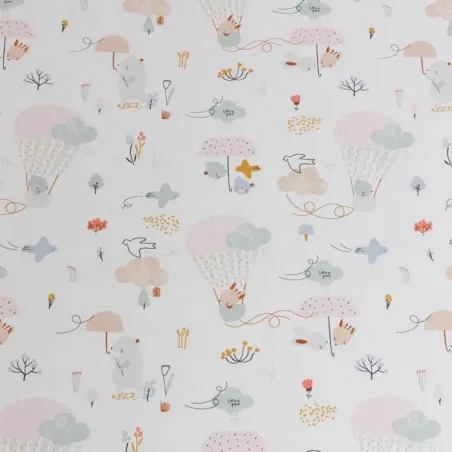 Cot mattress Tineo Balloons 120 x 60 x 4 cm