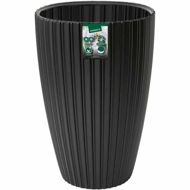 Kukkaruukku Garden ID Fancy Musta Polyetyleeni 40 x 58 cm