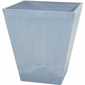 Pušķi Mega Collections Ecostone Square Pelēks Plastmasa Pārstrādāts 43 x 43 x 74 cm 41 x 45 cm 41 x 45 x 41 cm