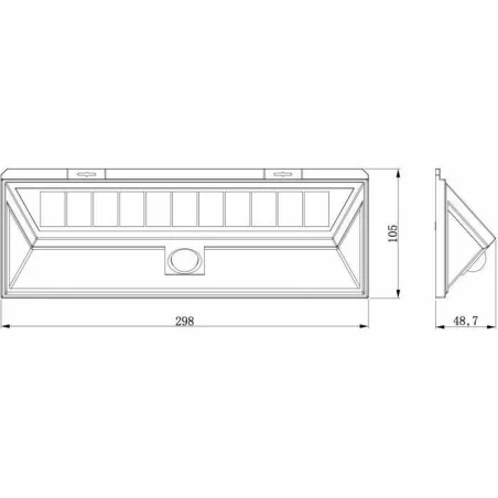 Soliariumo lempa Galix G4565 300 Lm