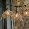 LED žibintų vainikas Lumisky Juoda