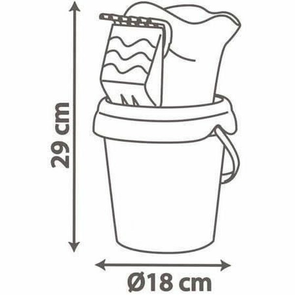 Лейка Smoby Spidey Bucket MM Garni Пластик