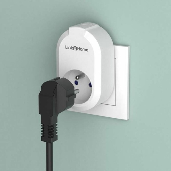 Išmanusis lizdas LINK2HOME 230 V (2 vnt.)