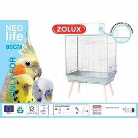 Bird cage Zolux Green 81 x 48 x 130 cm