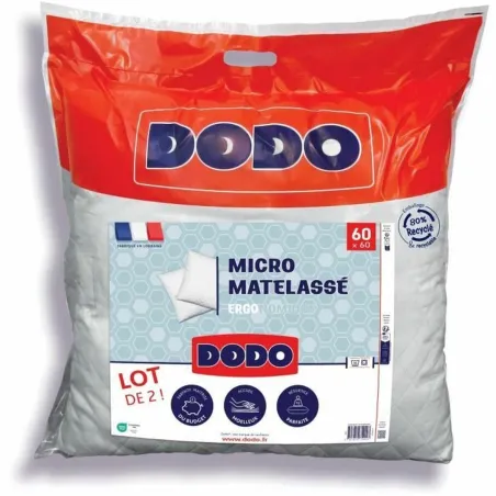 Pagalvę DODO Balta 60 x 60 cm (2 vnt.)