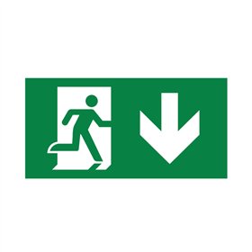 BRY-EXIT SING-DOWN-PVC-FOR BC14-011XX