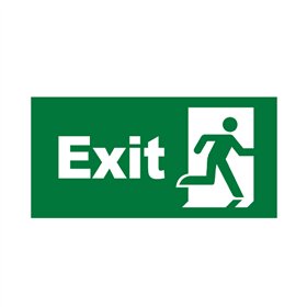 BRY-EXIT SING-EXIT DOOR-PVC-FOR BC14-011XX