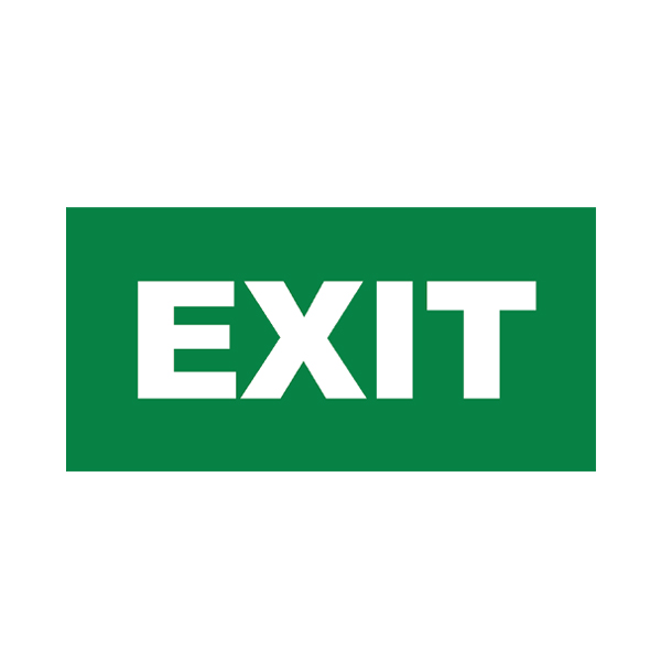 BRY-EXIT SING-EXIT -PVC-FOR BC14-011XX