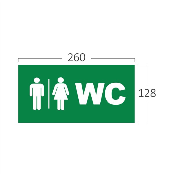 BRY-EXIT SING-WC -PVC-FOR BC14-011XX