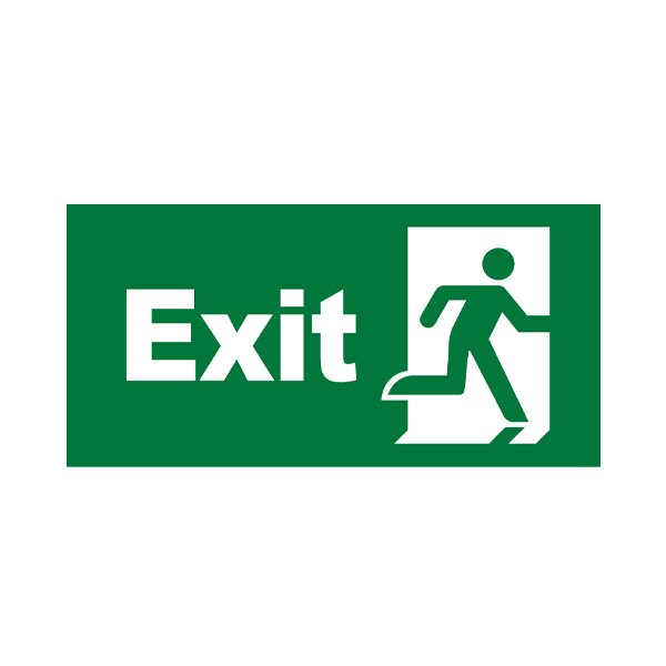 BRY-EXIT SING-EXIT DOOR-STICKER-FOR BC14-00900