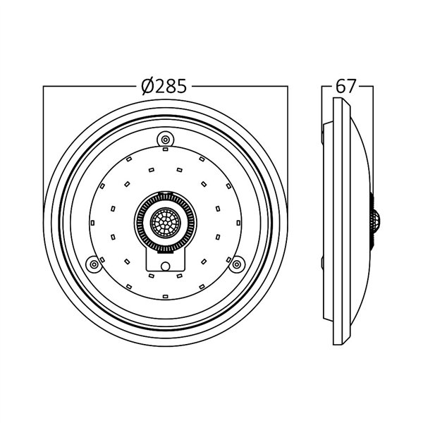 BRY-SENSA-15W-SNS-6500K-LED CEILING LIGHT