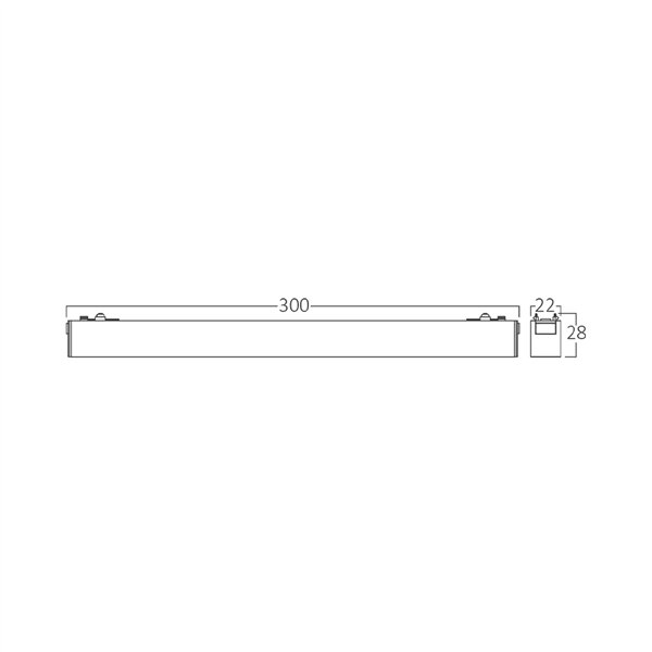 BRY-S20B-LNR300-10W-48VDC-3IN1-BLC-MAG.LINEAR