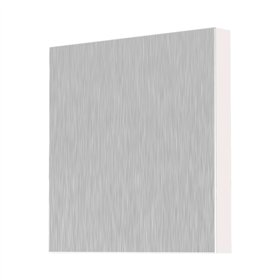 BRY-STEP-A-CS1-SQR-SLV-STEPLIGHT COVER
