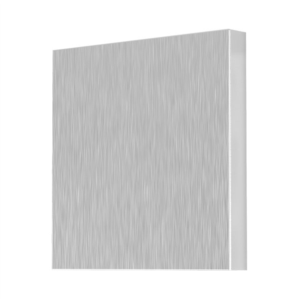 BRY-STEP-A-CS1-SQR-SLV-STEPLIGHT COVER