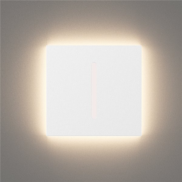BRY-STEP-A-CS3-SQR-WHT-STEPLIGHT COVER
