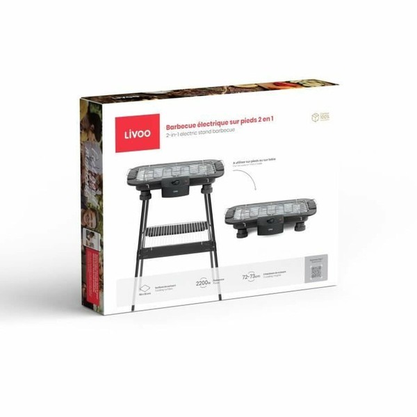 Elektrisko Bārbekjū Livoo DOM506 2200 W