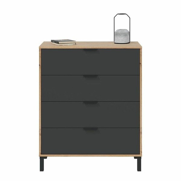 Chest of drawers Brown Black 77,5 x 40 x 93,5 cm