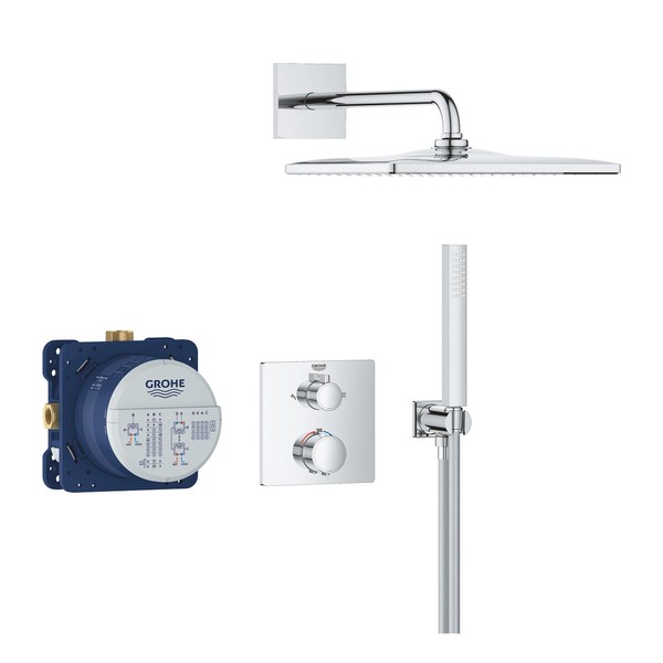 Shower Column Grohe Grey 31 cm