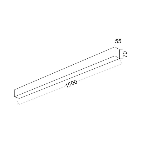 BRY-ALINE-55-45W-1.5MT-3IN1-BLC-IP20-LINEAR LIGHT
