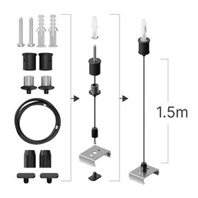 BRY-ALINE 55-BLC-LINEAR.PENDANT PART