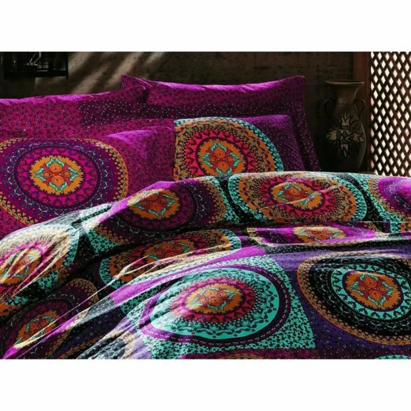 Duvet cover set Multicolour 220 x 240 cm