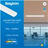 BRY-PROLINE-PT-36W-1.2MT-WHT-3IN1-LED BATTEN