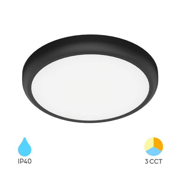 BRY-SMD-CRB-20W-RND-BLC-3IN1-LED PANEL LIGHT