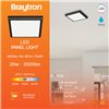 BRY-SMD-CRB-20W-SQR-BLC-3IN1-LED PANEL LIGHT