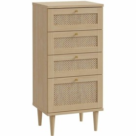 Chest of drawers Beige 50,4 x 41,4 x 108,8 cm