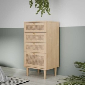 Chest of drawers Beige 50,4 x 41,4 x 108,8 cm