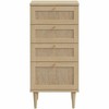 Chest of drawers Beige 50,4 x 41,4 x 108,8 cm