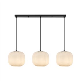 BRY-S009S-3H-1xE27-OPL-BLC-PENDANT LIGHT