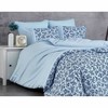 Duvet cover set Blue Super king 3 Pieces