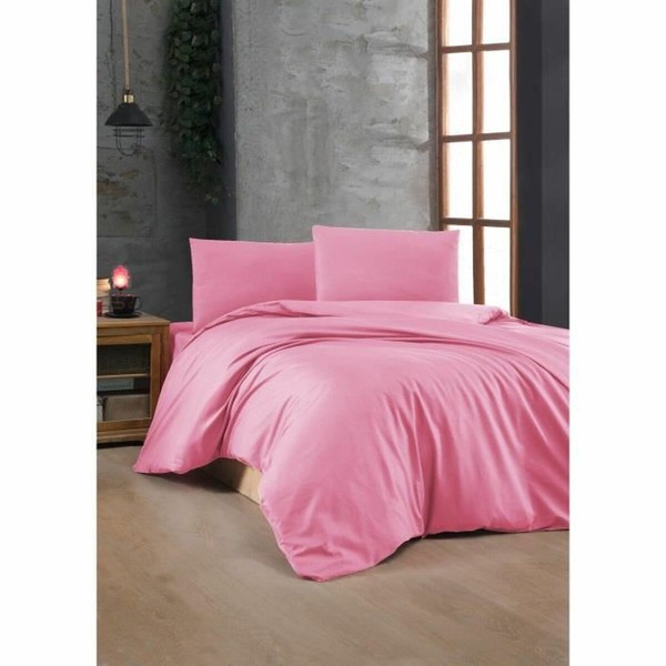 Duvet cover set Pink Super king 3 Pieces