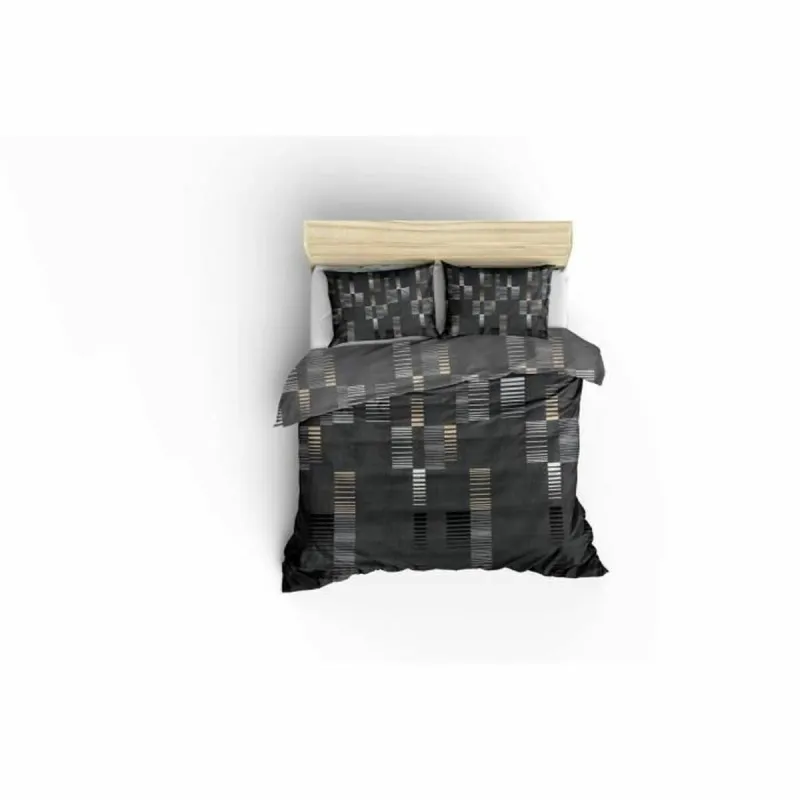 Duvet cover set Anthracite Super king 3 Pieces