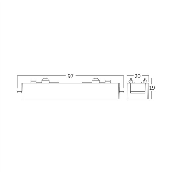 BRY-S20A-SC01-48VDC-BLC-MAG.STRAIGHT CONNECTOR