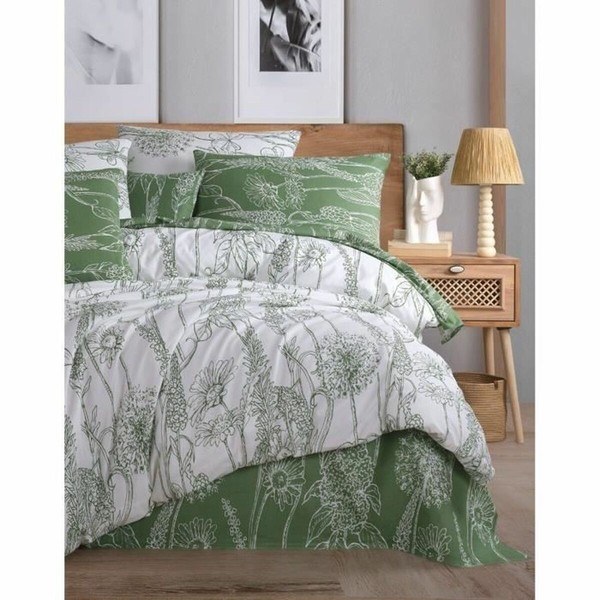 Duvet cover set White Super king 3 Pieces