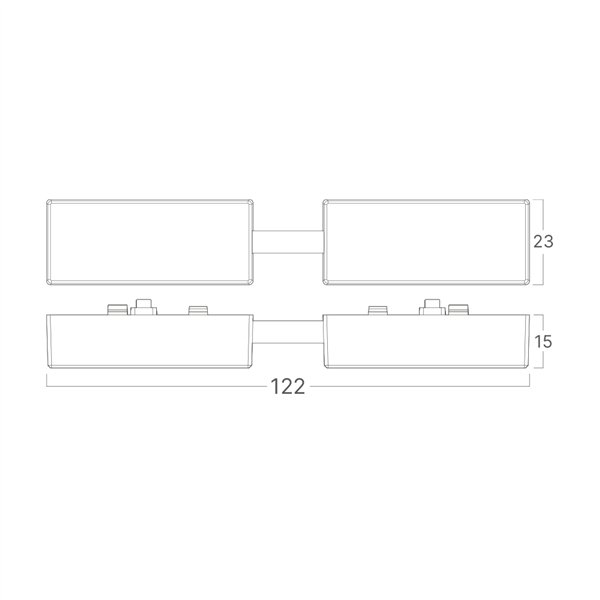 BRY-S20B-SC01-48VDC-BLC-MAG.STRAIGHT CONNECTOR