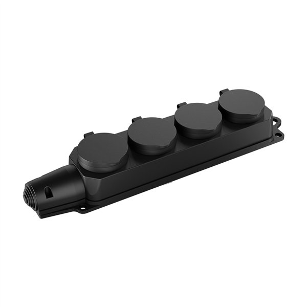 BRY-IPLINE-4 WAY-WO/CABLE-TPE-IP44- SOCKET