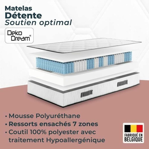 Viskoelastīgs Matracis Somnis Beeding 90 x 190 cm
