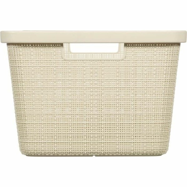 Laundry Basket Curver Yute White Plastic 45 L