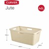 Laundry Basket Curver Yute White Plastic 45 L